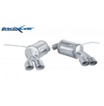 Escape trasero deportivo 2X80 RACING Salida Izq. + Dcha. MASERATI GRANSPORT 4.2 V8 (400CV) 2006-- SIN homologacion Inoxcar