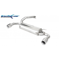 Escape trasero deportivo 1X102 Salida Izq. + Dcha. MAZDA MAZDA 3 2.3 TURBO DI 16V MPS (260CV) 2010-- CON Homologacion Europe