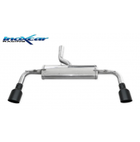 Escape trasero 1X100 RACING Salida Der. + Izq. BLACK CERAMIC MINI COUNTRYMAN 1.6 S COOPER (184CV) 2010-- Ø 55 / ALL4 (Type R60)