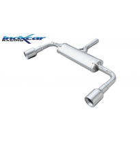 Escape trasero deportivo 1X102 Salida Izq. + Dcha. MINI COUNTRYMAN 1.6 S COOPER (184CV) 2010-- Ø 55 / ALL4 (Type R60) CON Ho