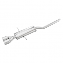 Escape trasero deportivo CEN 2X80 MINI COOPER 1.6 S (184cv) 2011 diam. 55 (Type R56) CON Homologacion Europea Inoxcar