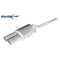 Escape trasero deportivo CEN 2X90 RACING MINI COOPER 1.6 S (184cv) 2011 diam. 55 (Type R56) CON Homologacion Europea Inoxcar