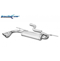 Escape trasero 2X80 RACING AUDI A3 (Type 8V) 1.5 TFSI (150cv) 2WD 2017-- Ø 55 Inoxcar PENDIENTE DE HOMOLOGACION