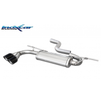 Escape trasero deportivo 2X80 X-RACE BLACK EDITION AUDI A3 (Type 8V) SPORTBACK 1.8 TFSI (180cv) 2WD 2013-- CON Homologacion