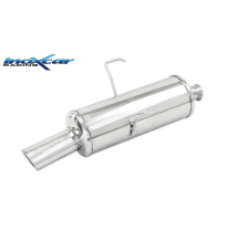 Escape trasero deportivo 1X90 RALLY PEUGEOT 106 2° serie 1.6 16V RALLYE / GTI / 1.6 16V 1996-2003 CON Homologacion Europea I