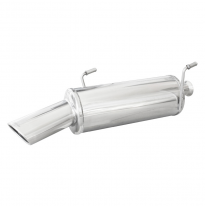 Escape trasero deportivo 1X120X80 PEUGEOT 206 CC CC 2.0 16V (136CV) 2001-2004 CON Homologacion Europea Inoxcar