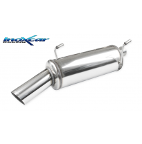Escape trasero deportivo 1X90 RALLY PEUGEOT 206 CC CC 2.0 16V (136CV) 2001-2004 CON Homologacion Europea Inoxcar