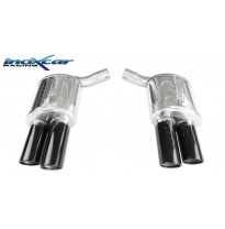 Escape trasero deportivo 2X90 X-RACE Salida Izq. + Dcha. PORSCHE PANAMERA 4S 4.8 8V (400cv) 2009-2013 SIN homologacion Inoxc