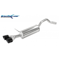 Escape trasero deportivo 2X80 X-RACE BLACK EDITION SEAT IBIZA SC (Type 6J) 1.2 Tsi FR (110cv) 2015-- CON Homologacion Europe