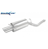 Escape trasero deportivo 1X100 X-RACE SUBARU IMPREZA 4WD 2.0 GT TURBO --2000 CON Homologacion Europea Inoxcar