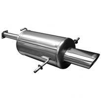 Escape trasero deportivo 1X120X80 SUBARU IMPREZA 4WD AWD WRX (225CV) 2003-- CON Homologacion Europea Inoxcar