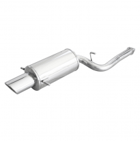 Escape trasero deportivo 1X150X105 SUBARU IMPREZA 4WD AWD WRX (225CV) 2003-- CON Homologacion Europea Inoxcar