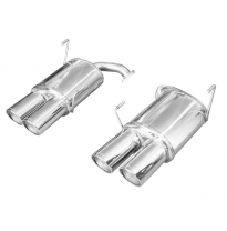 Escape trasero deportivo 2X90 X-RACE Salida Izq. + Dcha. SUBARU IMPREZA 4WD 2.5T WRX STi 10MY (300CV) 2010-2013 CON Homologa