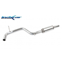 Tubo central con silenciador AUDI A3 (Type 8V) SPORTBACK 1.8 TFSI (180cv) 2WD 2013-- CON Homologacion Europea Inoxcar