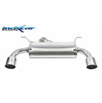 Escape trasero 1X114 RACING Salida Der. + Izq. TOYOTA GR 86 2.4i (234cv) (con GPF) 2021-- Inoxcar PENDIENTE DE HOMOLOGACION