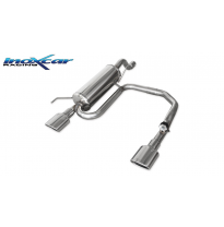 Silenciador trasero deportivo  duplex 1X120X80 ALFA ROMEO MITO 1.4 TB (155CV) 2008-- Ø 55 CON Homologacion Europea Inoxcar