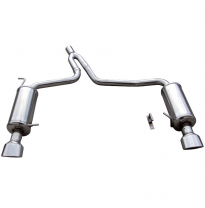 Silenciador trasero deportivo  duplex 1X120X80 AUDI A4 2° serie 1.9 TDI (101CV) 2001-- CON Homologacion Europea Inoxcar