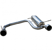 Silenciador trasero deportivo  duplex 1X102 CITROEN C2 1.6 16V VTR (110CV) 2003-- Ø 45 CON Homologacion Europea Inoxcar