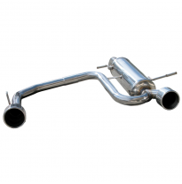 Silenciador trasero deportivo  duplex 1X102 CITROEN C2 1.4 HDI (68CV) 2003-- Ø 45 CON Homologacion Europea Inoxcar