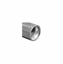 Silenciador trasero deportivo  duplex 1X80 OPEL CORSA C 1.3 16V CDTi (70CV) 2003-2006 Ø 45 CON Homologacion Europea Inoxcar