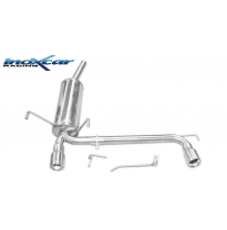 Silenciador trasero deportivo  duplex 1X80 OPEL ASTRA H (Type GTC) 1.6 16V (115CV) 2005-- CON Homologacion Europea Inoxcar