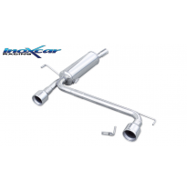 Silenciador trasero deportivo  duplex 1X102 OPEL ASTRA H (Type GTC) 1.9 CDTi (150CV) 2005-- CON Homologacion Europea Inoxcar