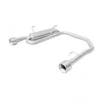 Silenciador trasero deportivo  duplex 1X102 PEUGEOT 206 2.0 16V GTI (136CV) 1999-2004 CON Homologacion Europea Inoxcar