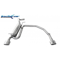 Silenciador trasero deportivo  duplex 1X120X80 SEAT IBIZA (Type 6L) 1.9 TDI (90CV-110CV) / SDI 2002-2006 PENDIENTE de Homologaci