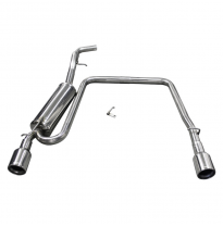 Silenciador trasero deportivo  duplex 1X102 VOLKSWAGEN GOLF 4 1.9 TDI (130CV) 2001-2004 Ø 55 CON Homologacion Europea Inoxcar