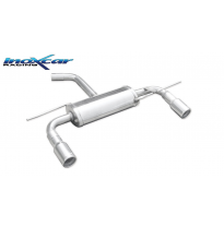 Silenciador trasero deportivo  duplex 1X80 VOLKSWAGEN GOLF 5 1.9 TDI (105CV) 2004-- Ø 55 CON Homologacion Europea Inoxcar