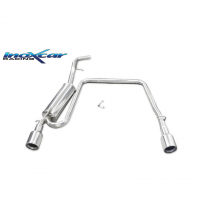 Silenciador trasero deportivo  duplex 1X102 VOLKSWAGEN GOLF 4 1.4 16V (75CV) 1997-2003 Ø 45 CON Homologacion Europea Inoxcar