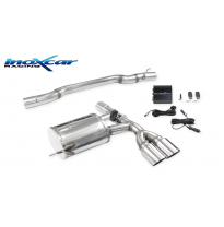 Escape trasero deportivo CEN 2X90 RACING + Válvula con kit de vacío + mando a distancia MINI COOPER JCW (231cv) con OPF 2019