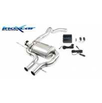 Escape trasero deportivo CEN + Válvulas con kit de depresión + mando RENAULT MEGANE IV RS 1.8T (280cv) Diam. 70 2018-- Ø 76