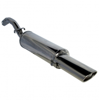 Escape trasero deportivo 1X120X80 VOLKSWAGEN GOLF 3 1.8 GTI (112CV) --1998 CON Homologacion Europea Inoxcar