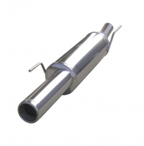 Escape trasero deportivo 1X80 VOLKSWAGEN GOLF 3 1.8 GTI (112CV) --1998 CON Homologacion Europea Inoxcar