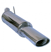 Escape trasero deportivo 1X120X80 VOLKSWAGEN GOLF 3 1.9 TDI (110CV) --1998 CON Homologacion Europea Inoxcar