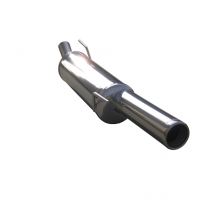 Escape trasero deportivo 1X80 VOLKSWAGEN GOLF 3 1.9 TDI (110CV) --1998 CON Homologacion Europea Inoxcar