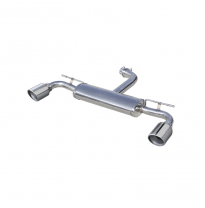 Escape trasero deportivo 1X100 X-RACE Salida Izq. + Dcha. VOLKSWAGEN GOLF 7 2.0 GTI (230CV) 2013--  CON Homologacion Europea