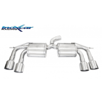 Escape trasero deportivo 2X102 RACING Salida Izq. + Dcha. VOLKSWAGEN GOLF 7 2.0 R TSI (300cv) 2014-- CON Homologacion Europe