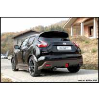 Escape trasero deportivo 1X102 RACING NISSAN JUKE 1.6 NISMO RS 2WD (218cv) 2016-- PENDIENTE de Homologacion Europea Inoxcar