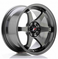 LLANTA JR Wheels JR3 15x8 ET25 4x100/108 Gun Metal JAPAN RACING
