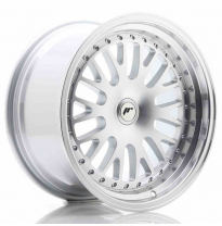LLANTA JR Wheels JR10 17x9 ET25-30 Blank Silver Machined Face JAPAN RACING