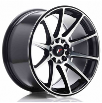 LLANTA JR Wheels JR11 18x9,5 ET22 5x114/120 Black Machined JAPAN RACING