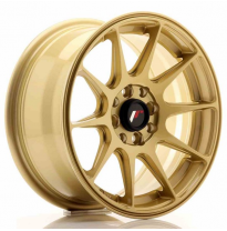 LLANTA JR Wheels JR11 15x7 ET30 4x100/108 Gold JAPAN RACING