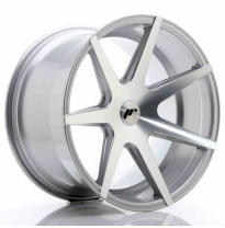 LLANTA JR Wheels JR20 19x11 ET25-40 5H Blank Silver Machined JAPAN RACING