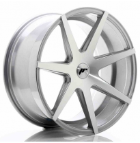 LLANTA JR Wheels JR20 20x10 ET20-40 5H Blank Silver Machined JAPAN RACING