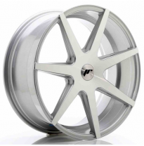 LLANTA JR Wheels JR20 20x8,5 ET20-40 5H Blank Silver Machined JAPAN RACING
