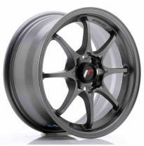 LLANTA JR Wheels JR5 15x7 ET35 4x100 Matt Gun Metal JAPAN RACING