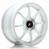 LLANTA JR Wheels JR5 15x7 ET35 4x100 White JAPAN RACING