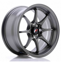 Llanta Jr Wheels Jr5 15x8 Et28 4x100 Matt Gun Metal Japan Racing